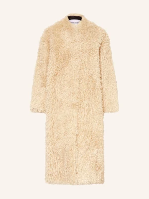 Stand Studio Płaszcz Ze Sztucznego Futra Carolina weiss