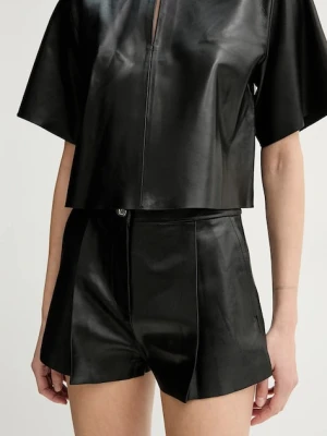 Stand Studio szorty skórzane Paulin