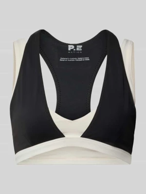 Stanik bokserka z dekoltem w serek model 'ACTIVE' P.E Nation
