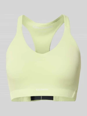 Stanik o kroju bokserki z logo Salomon