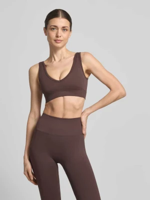 Stanik o kroju regular fit z detalem z logo aim'n