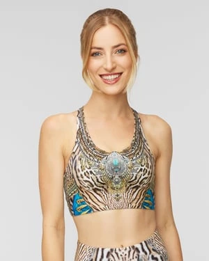 Stanik Sportowy Camilla Active Racer Back Crop