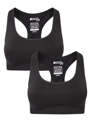 Stanik sportowy damski Multipack - Black Mountain Warehouse