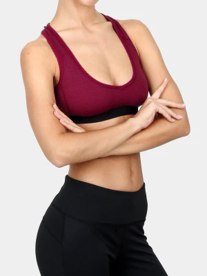 Stanik sportowy Sensor Merino DF Bra - lilla