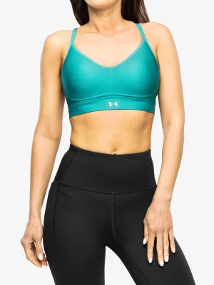 Stanik sportowy Under Armour Infinity Low Covered Sports Bra – teal