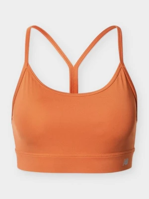 Stanik sportowy z lekkim wsparciem New Balance brązowy