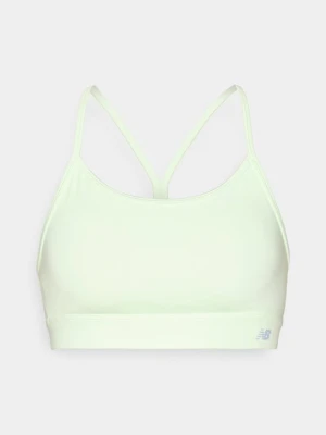 Stanik sportowy z lekkim wsparciem New Balance jasnozielony