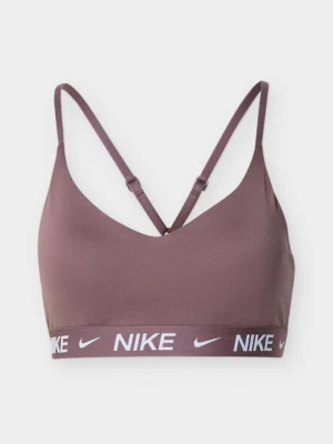 Stanik sportowy z lekkim wsparciem Nike brązowy