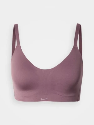 Stanik sportowy z lekkim wsparciem Nike fioletowy