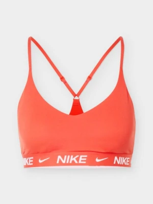 Stanik sportowy z lekkim wsparciem Nike jasnoczerwony