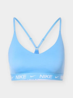 Stanik sportowy z lekkim wsparciem Nike jasnoniebieski