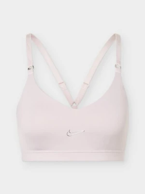 Stanik sportowy z lekkim wsparciem Nike liliowy