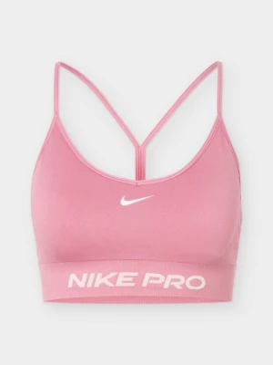 Stanik sportowy z lekkim wsparciem Nike różowy