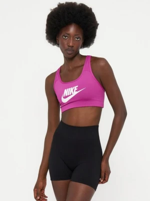 Stanik sportowy z lekkim wsparciem Nike różowy