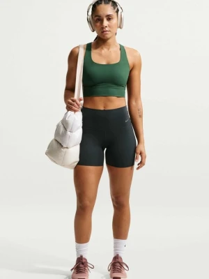 Stanik sportowy z lekkim wsparciem Nike zielony
