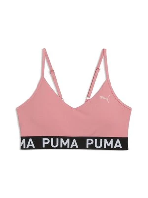 Stanik sportowy z lekkim wsparciem Puma różowy