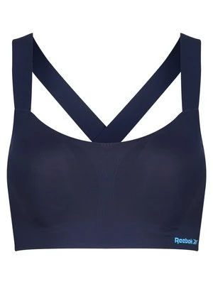 Stanik sportowy z lekkim wsparciem Reebok granatowy