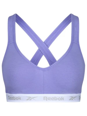 Stanik sportowy z lekkim wsparciem Reebok fioletowy