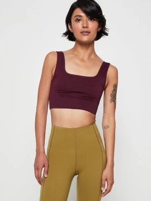 Stanik sportowy z lekkim wsparciem Sweaty Betty czerwony