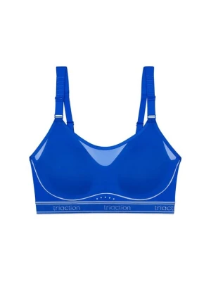 Stanik sportowy z lekkim wsparciem Triaction by Triumph niebieski