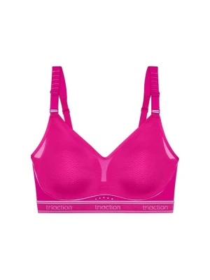 Stanik sportowy z lekkim wsparciem Triaction by Triumph różowy