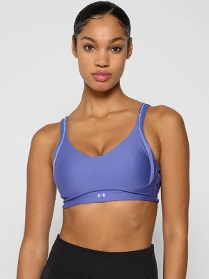 Stanik sportowy z lekkim wsparciem Under Armour niebieski
