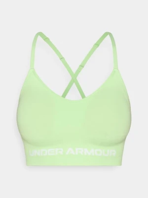 Stanik sportowy z lekkim wsparciem Under Armour zielony neon