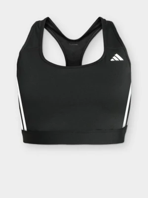 Stanik sportowy z średnim wsparciem Adidas czarny