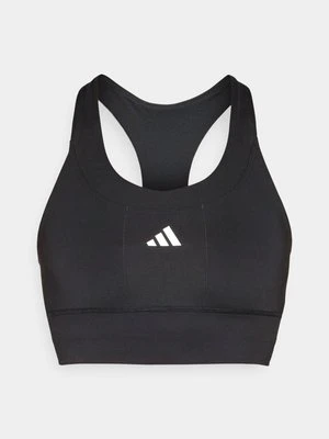 Stanik sportowy z średnim wsparciem Adidas czarny