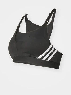 Stanik sportowy z średnim wsparciem Adidas czarny