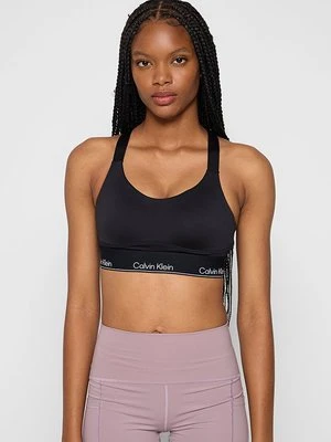 Stanik sportowy z średnim wsparciem Calvin Klein