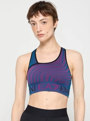 Stanik sportowy z średnim wsparciem EA7 Emporio Armani