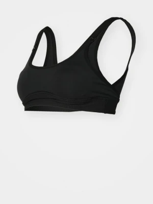 Stanik sportowy z średnim wsparciem Even&Odd Active By Zalando czarny