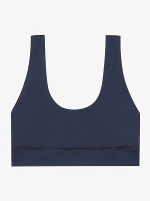 Stanik sportowy z średnim wsparciem Even&Odd Active By Zalando granatowy
