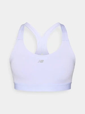 Stanik sportowy z średnim wsparciem New Balance jasnoniebieski
