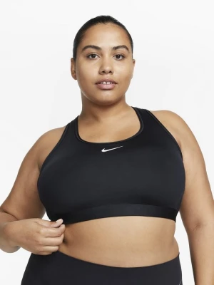 Stanik sportowy z średnim wsparciem Nike czarny
