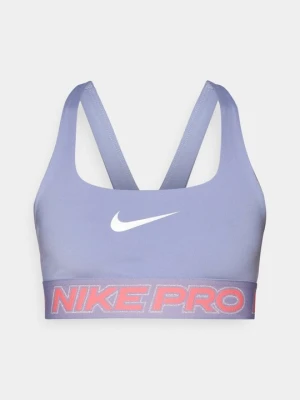 Stanik sportowy z średnim wsparciem Nike fioletowy