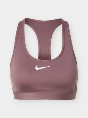 Stanik sportowy z średnim wsparciem Nike jasny brąz