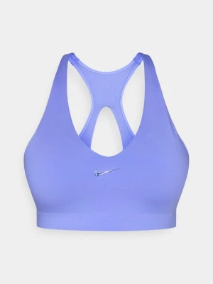 Stanik sportowy z średnim wsparciem Nike niebieski