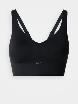 Stanik sportowy z średnim wsparciem Nike czarny