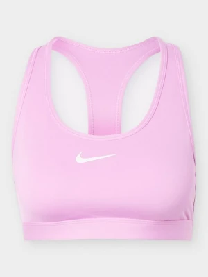 Stanik sportowy z średnim wsparciem Nike różowy
