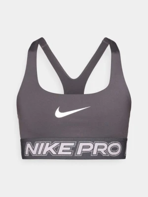 Stanik sportowy z średnim wsparciem Nike szary