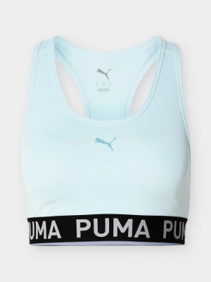 Stanik sportowy z średnim wsparciem Puma jasnoniebieski