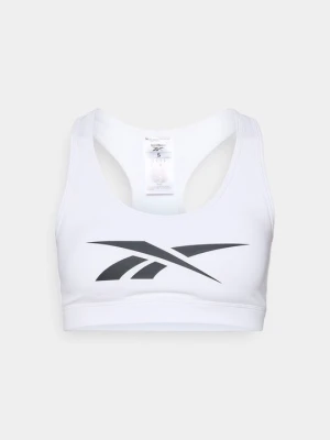 Stanik sportowy z średnim wsparciem Reebok biały