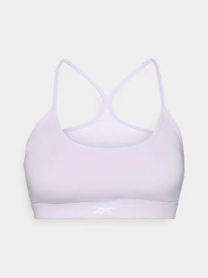 Stanik sportowy z średnim wsparciem Reebok liliowy