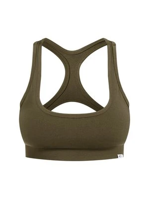 Stanik sportowy z średnim wsparciem Smilodox khaki