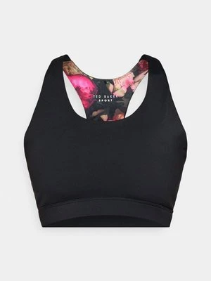 Stanik sportowy z średnim wsparciem Ted Baker czarny