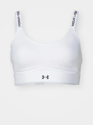 Stanik sportowy z średnim wsparciem Under Armour biały