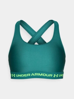 Stanik sportowy z średnim wsparciem Under Armour ciemnozielony