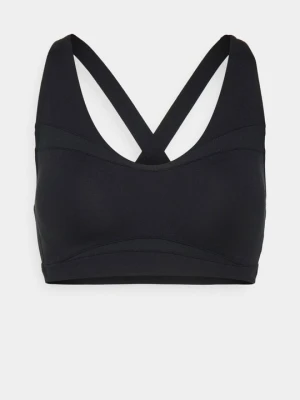 Stanik sportowy z średnim wsparciem Under Armour czarny